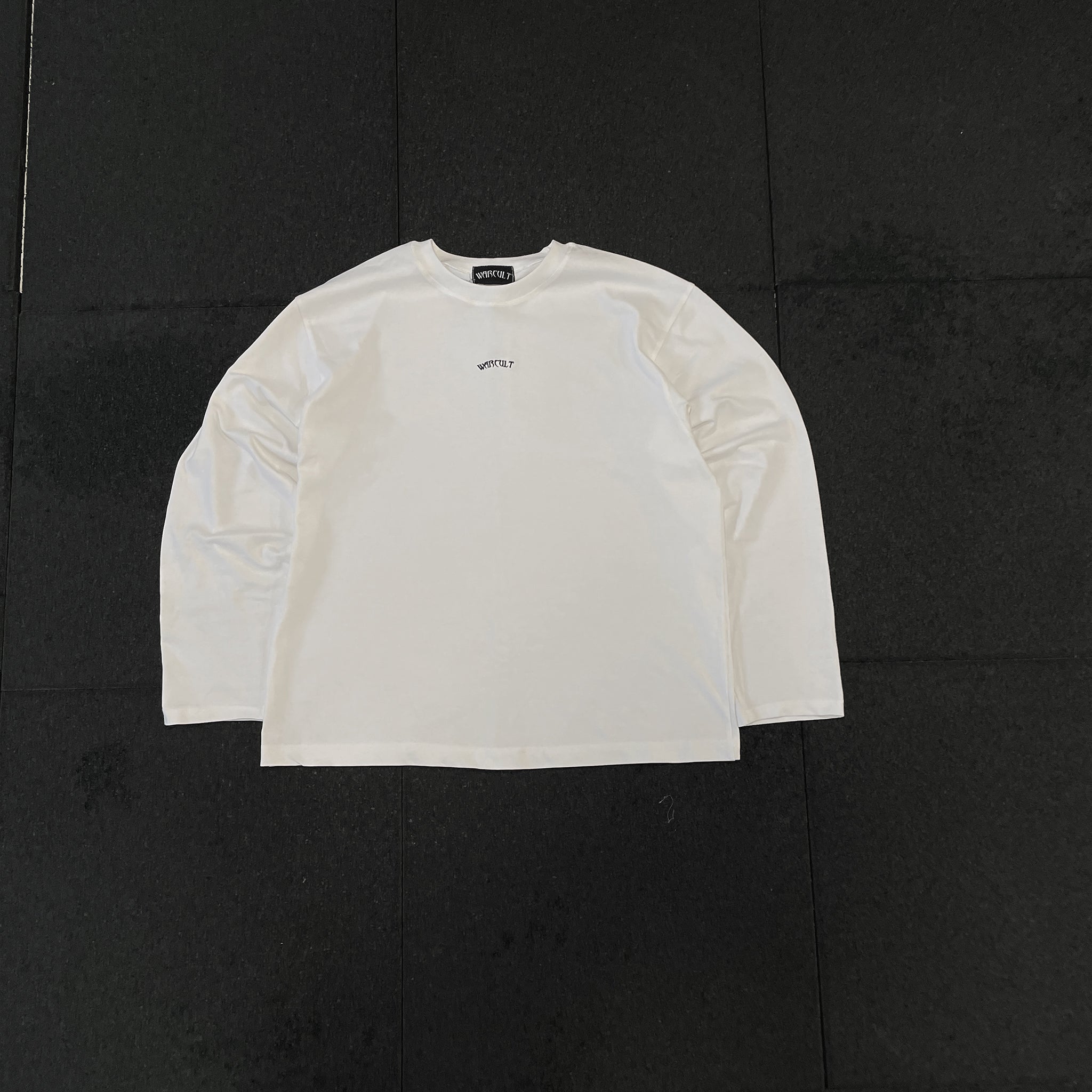 OVERSIZE "SIMPLE" LONG SLEEVE - BEYAZ