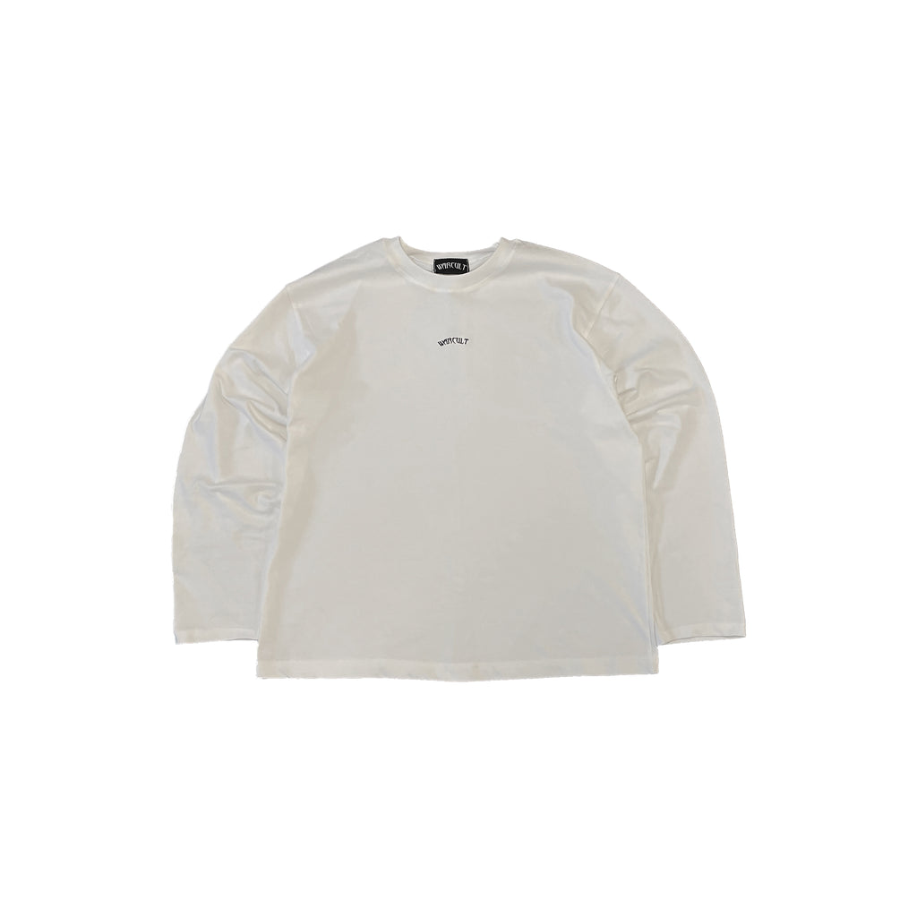 OVERSIZE "SIMPLE" LONG SLEEVE - BEYAZ