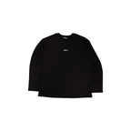 OVERSIZE "SIMPLE" LONG SLEEVE - SİYAH