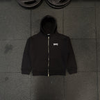 OVERSIZE "SIMPLE" ZIP UP - SİYAH